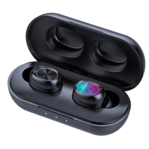 Casti Bluetooth Wireless LumAudio® MiniSupreme, cu Microfon, Handsfree, Control TOUCH, Rezistente la Apa, Universal compatibile, Negru