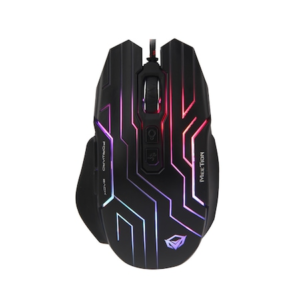 Mouse gaming Meetion MT-GM22 RGB, software, 4800 dpi, negru, USB