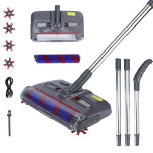 💨⚡ Aspirator Electric Fără Fir UltraLight ⚡💨 🔥 Putere Mare de Aspirație | 🌀 Perie Autocurățare | 🤸 Libertate Totală de Mișcare | 🏡 Design Ergonomic