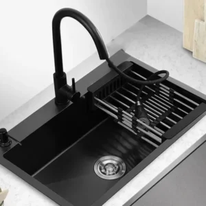 ✨🛁 Set Chiuvetă Multifuncțională Premium ✨ 🚰 Baterie Tip Lebădă | 🧩 Funcții Smart | 🎁 Accesorii Incluse | 🔥 Design Elegant